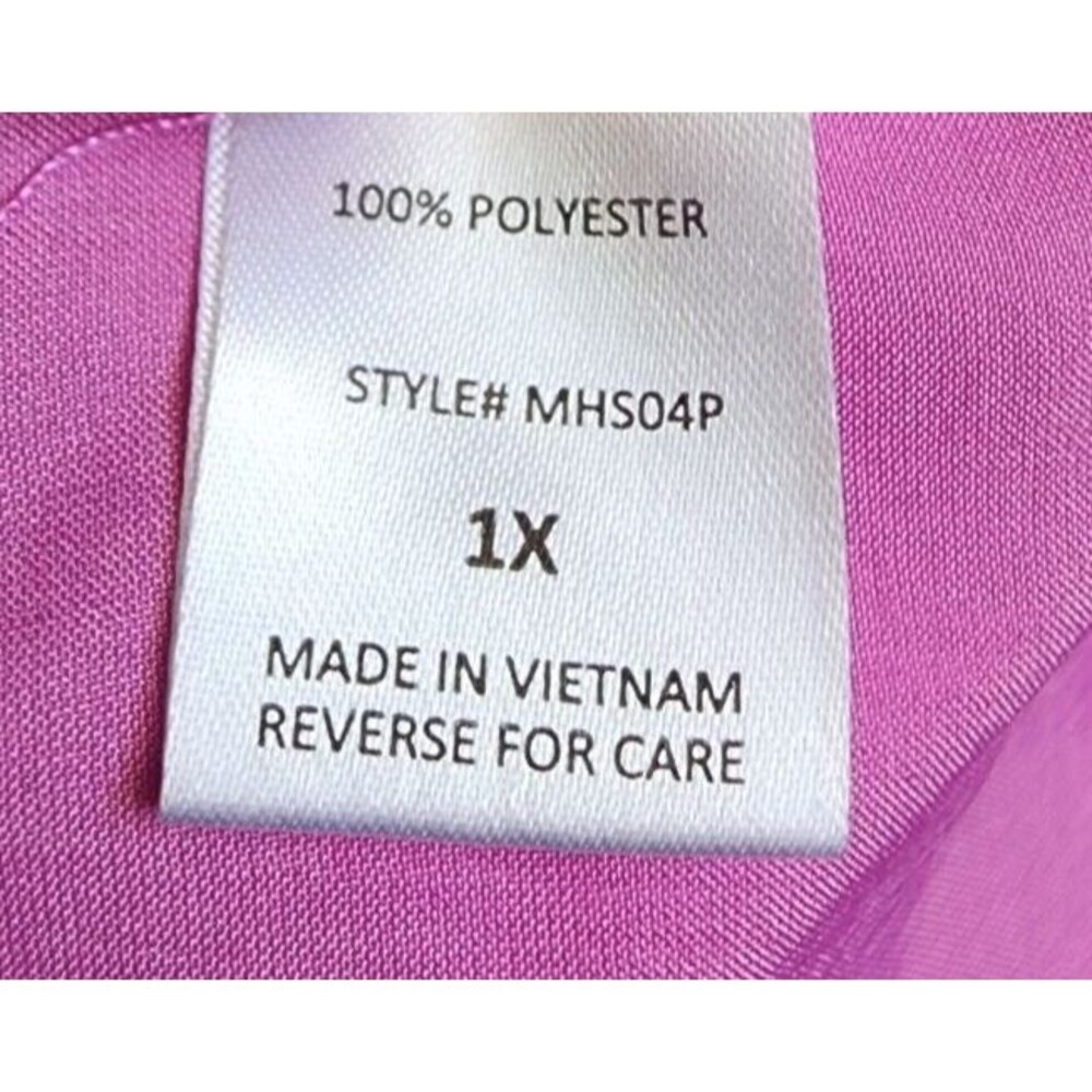 Andree By Unit 1x Silky Soft Mauve Top Flowy Ligh… - image 8